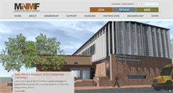Desktop Screenshot of museumfoundation.org